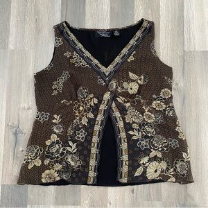 Vintage Y2K Silk Sleeveless Top